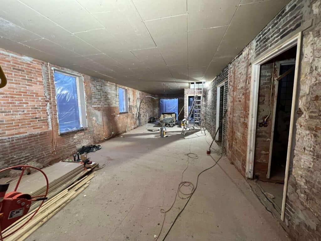 Whole-house plastering — 1